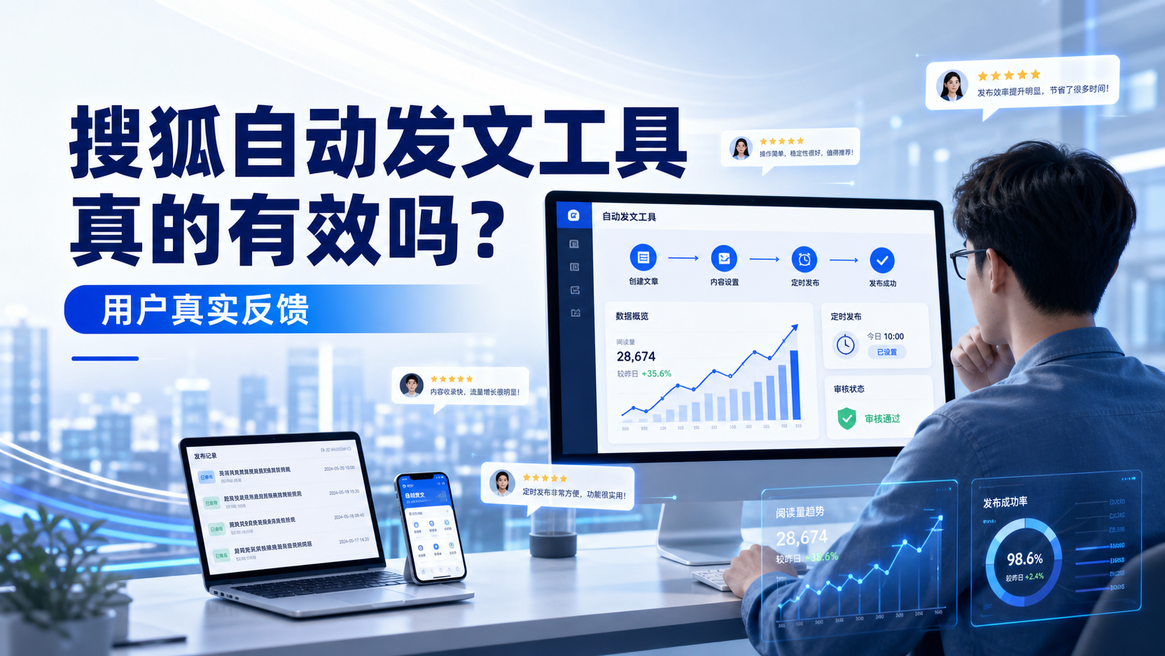 搜狐自动发文工具真的有效吗？佳木斯用户的真实反馈